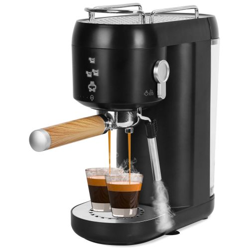 Espresso Machine With Adjustable Milk Frother Steam Wand 33.8OZ Removable Water Tank Espresso Machine With Adjustable Milk Frother Steam Wand 33.8OZ Removable Water Tank