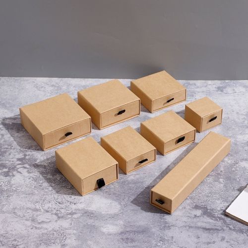 Jewelry Bracelet Jewelry Packaging Box Necklace Ring Earrings Drawer Storage Tray Custom Pull Gift Box