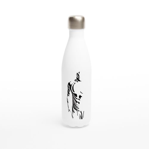 Gym Water Bottle Muscle Man Water Bottle Hydrate in Style Design by HadiArts